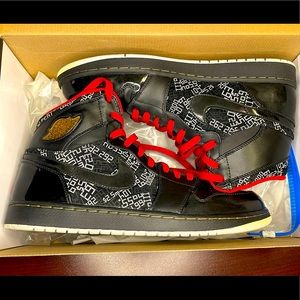 Rare 2009 Authentic Jordan One “Hall of Fame” (HOF) Size 12  WORN ONCE